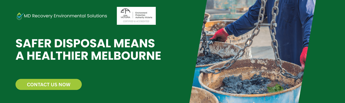 Safer Disposal Means a Healthier Melbourne Safer Disposal Means a Healthier Melbourne